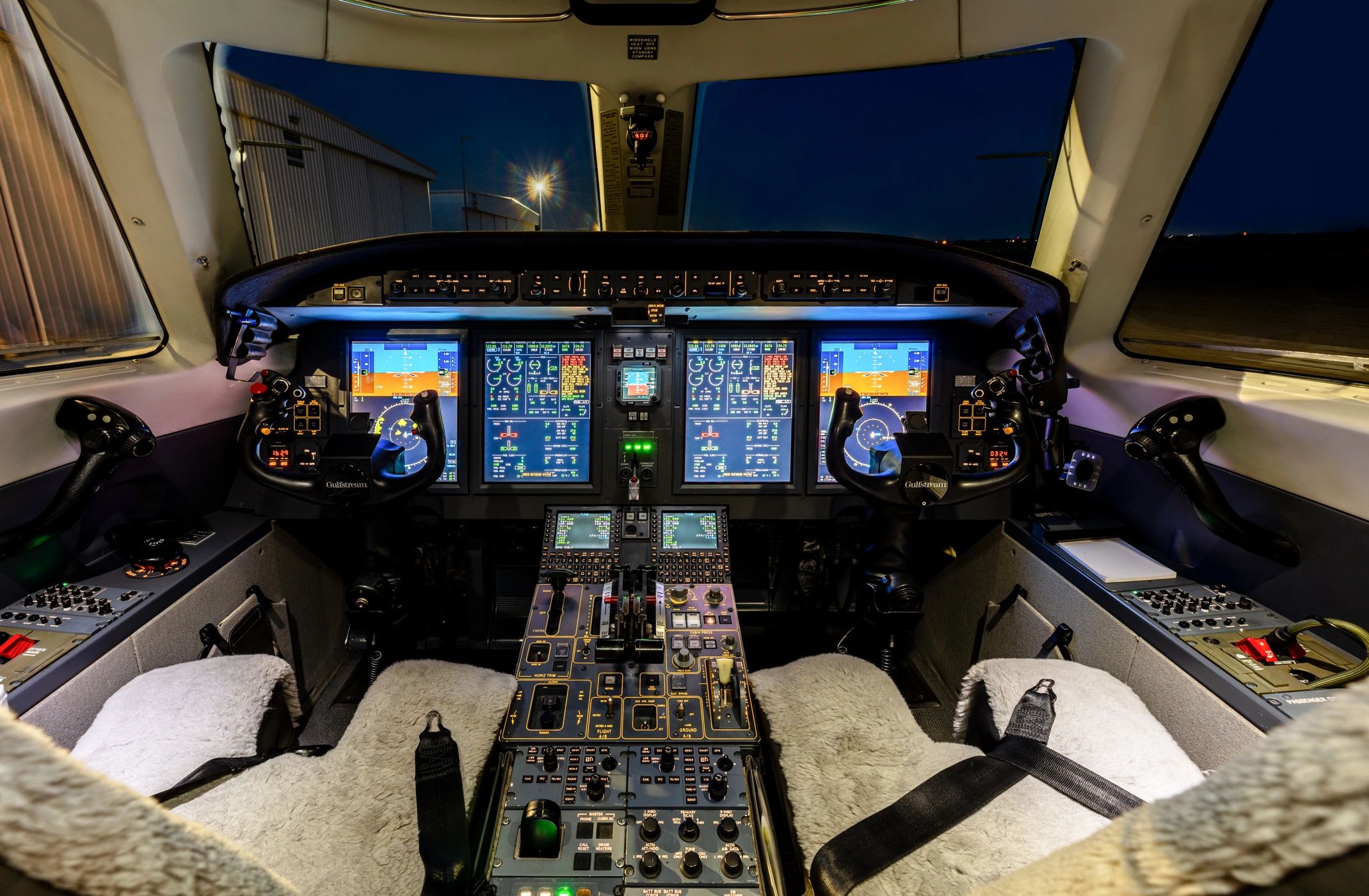 Instrument panel and controls representing electronics diagnostics and repair